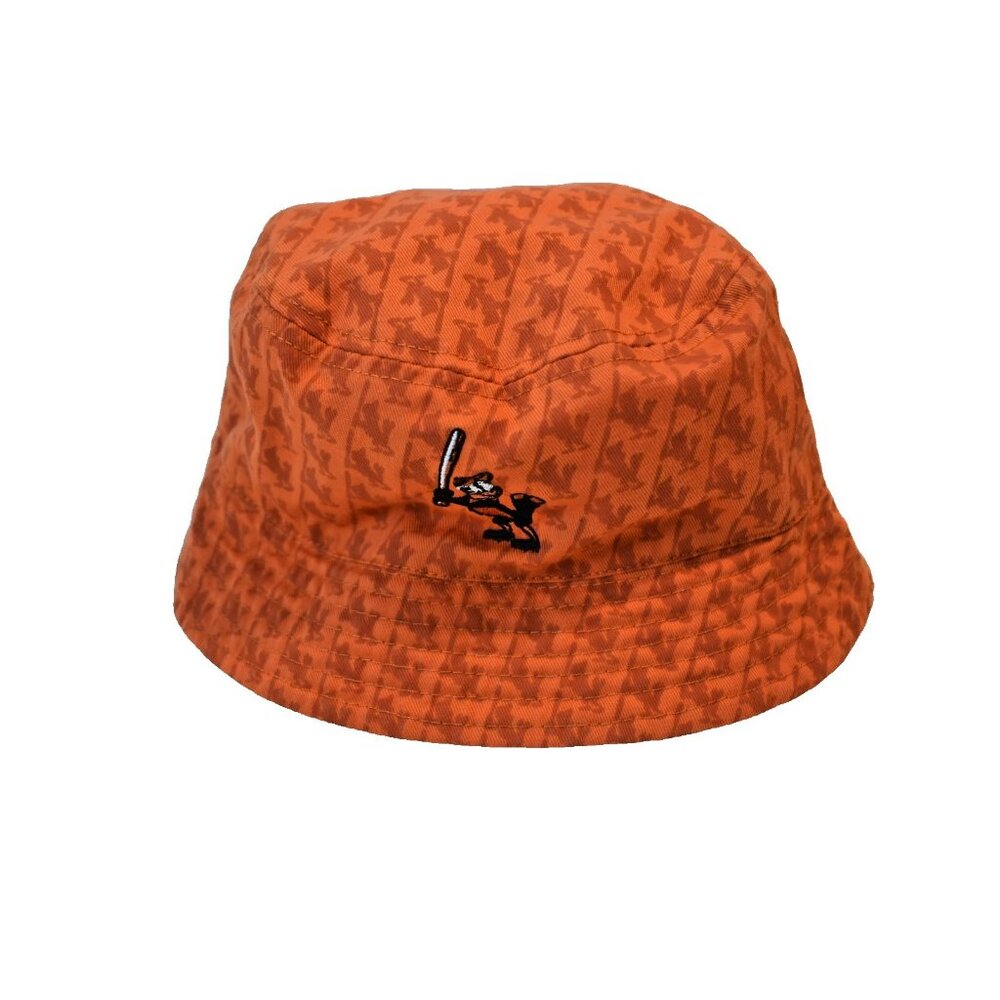 Baltimore Orioles SGA Dugout Club Kids Reversible Bucket Hat Orange/ White